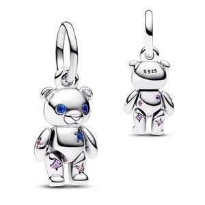 S925 Teddy Bear Charm